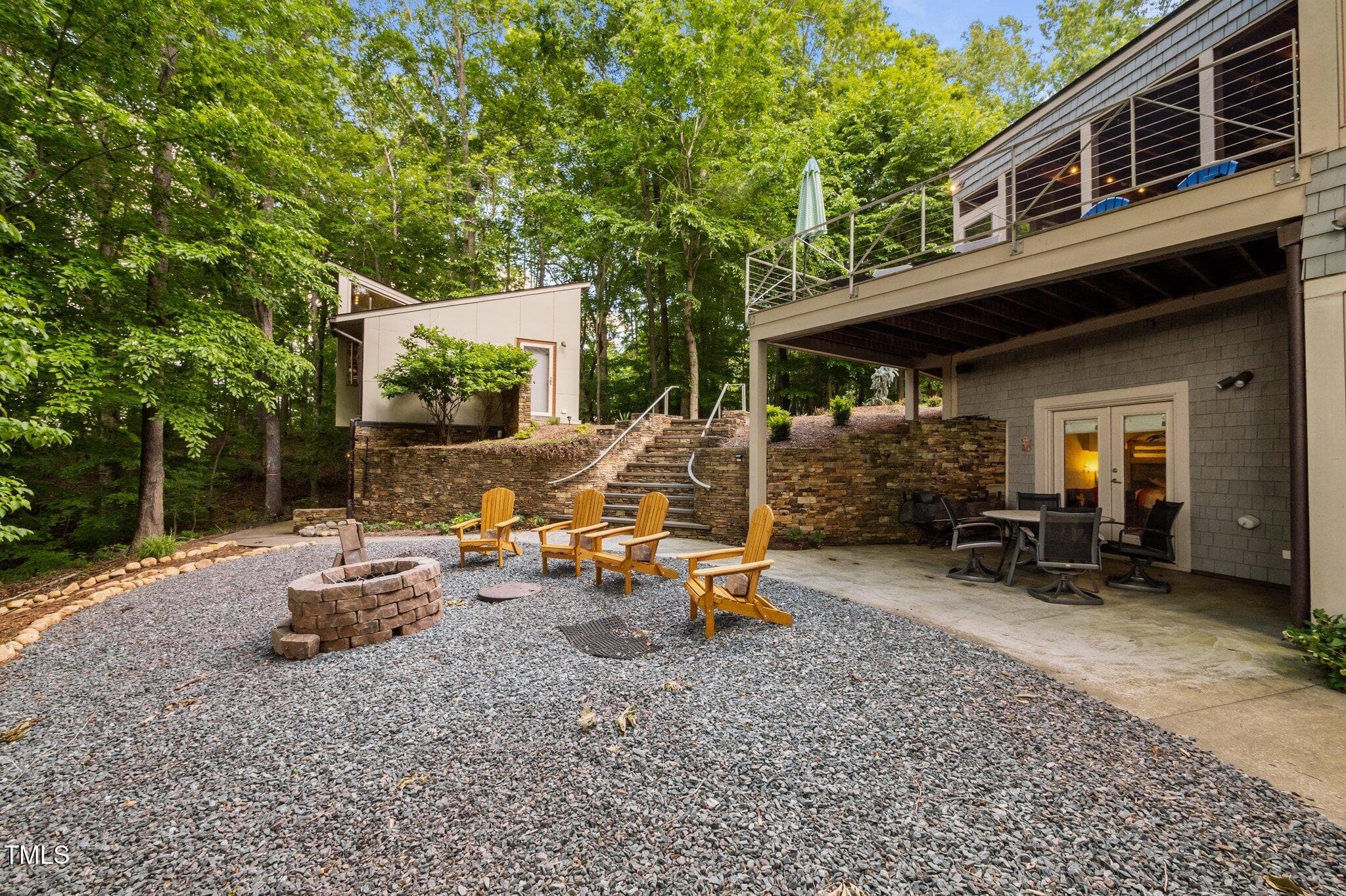 FIREPIT-LAKESIDE PATIO - 343 Lakewood Pointe Drive, Roxboro, NC 27574