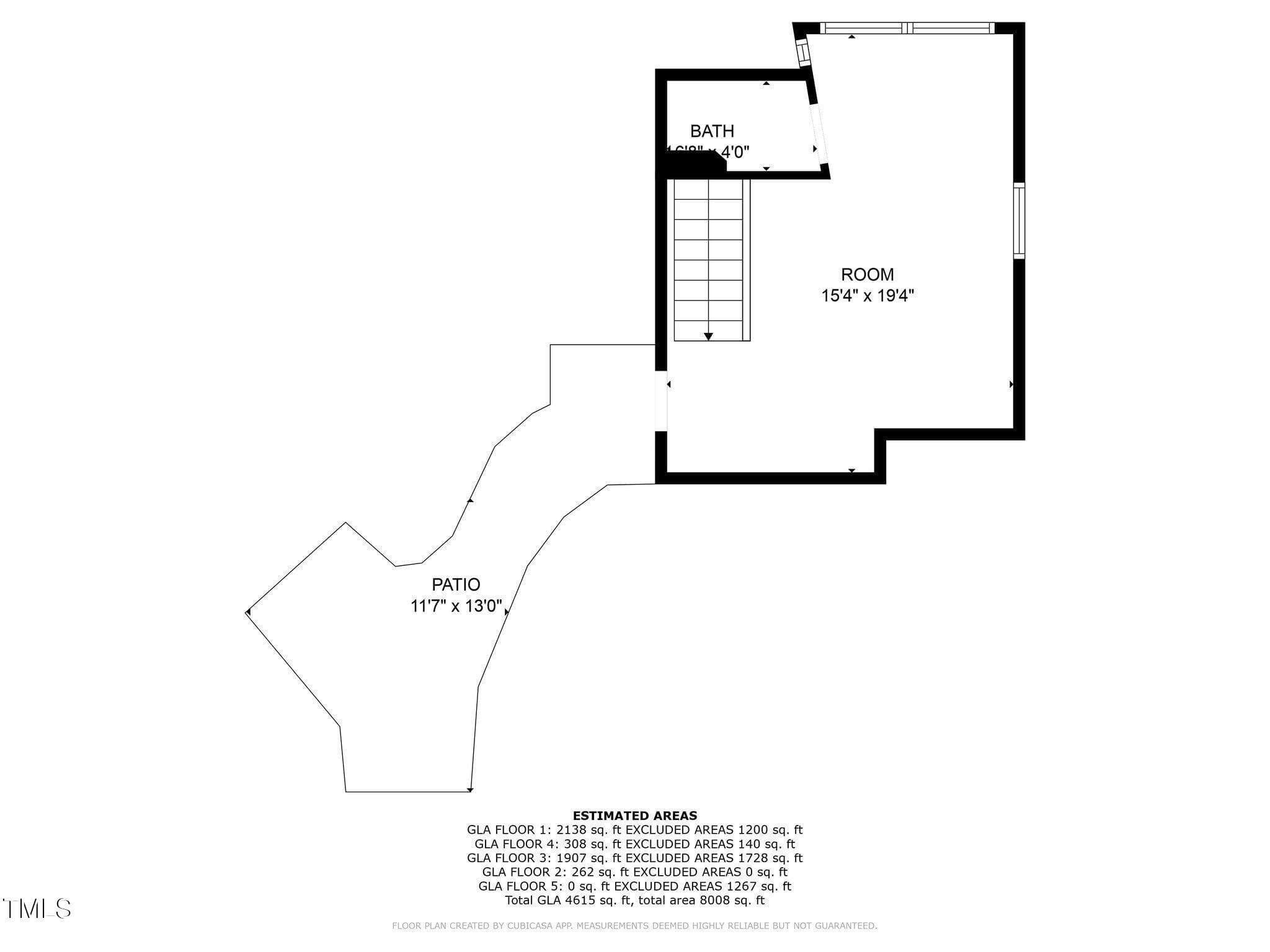 GUEST HOUSE MAIN FLOOR - 343 Lakewood Pointe Drive, Roxboro, NC 27574