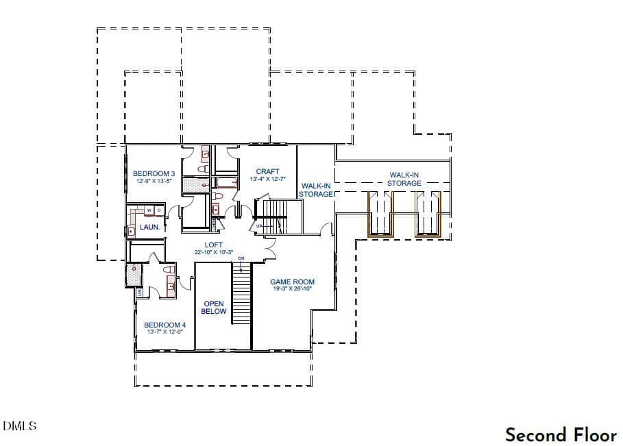 Floor plan - 2 - 8421 Portmarnock Court, Wake Forest, NC 27587