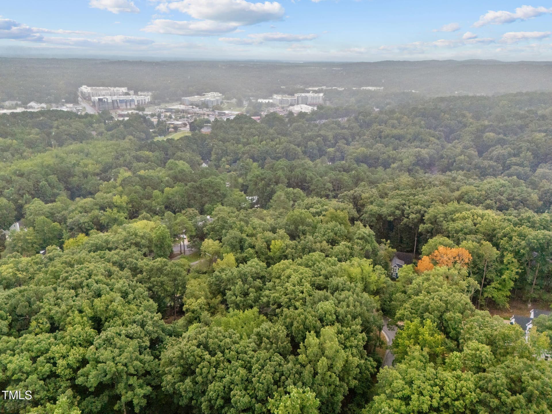 Aerial toward UNC - 106 Markham Drive, Chapel Hill, NC 27514