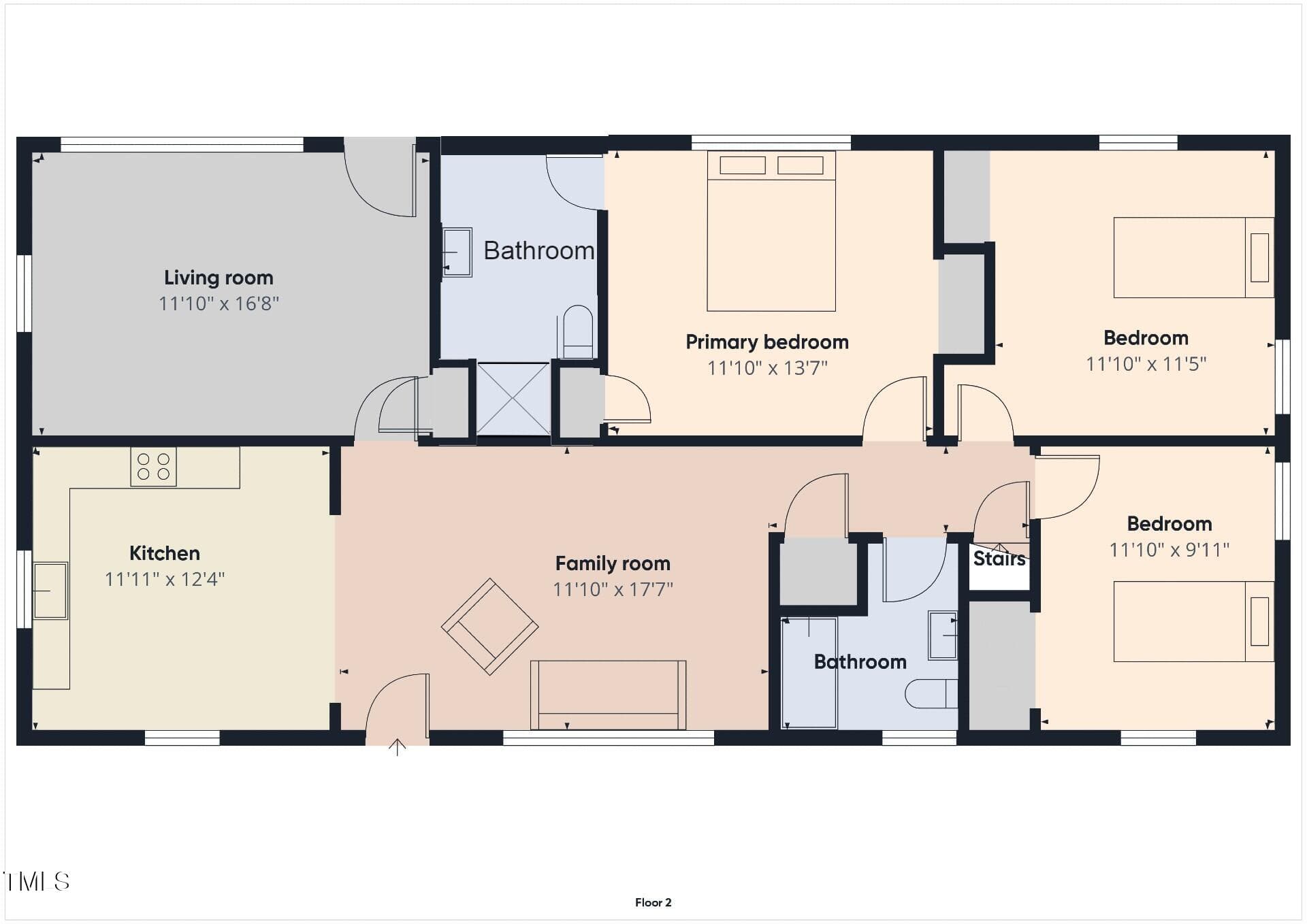 Floorplan - 106 Markham Drive, Chapel Hill, NC 27514, Chapel Hill