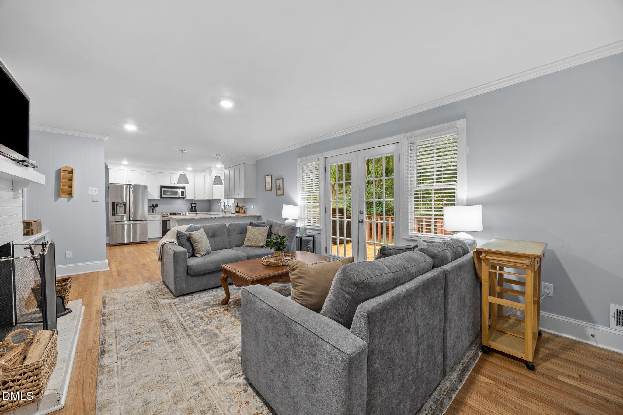 Family Room open to Kitchen - 4902 Carteret Drive, Raleigh, NC 27612, Raleigh
