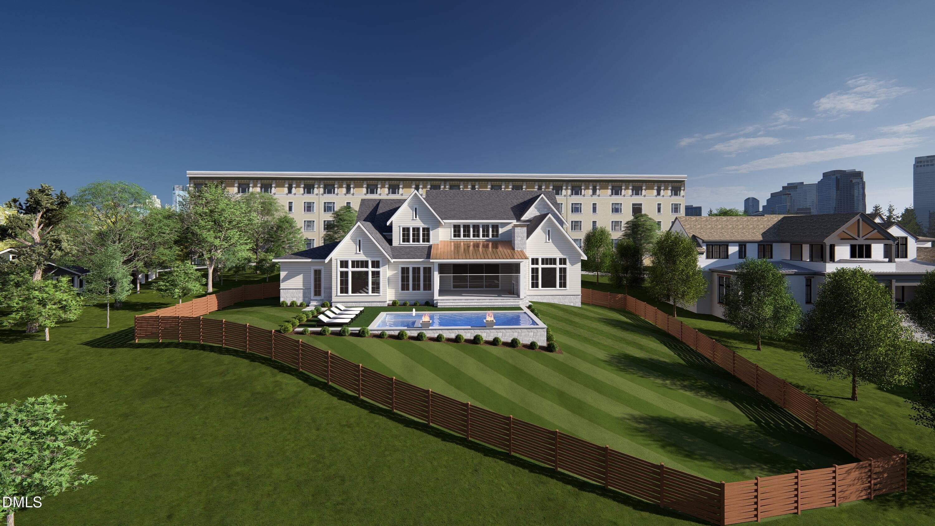 4305Pamlico_Drone Back - 4305 Pamlico Drive, Raleigh, NC 27609, Raleigh