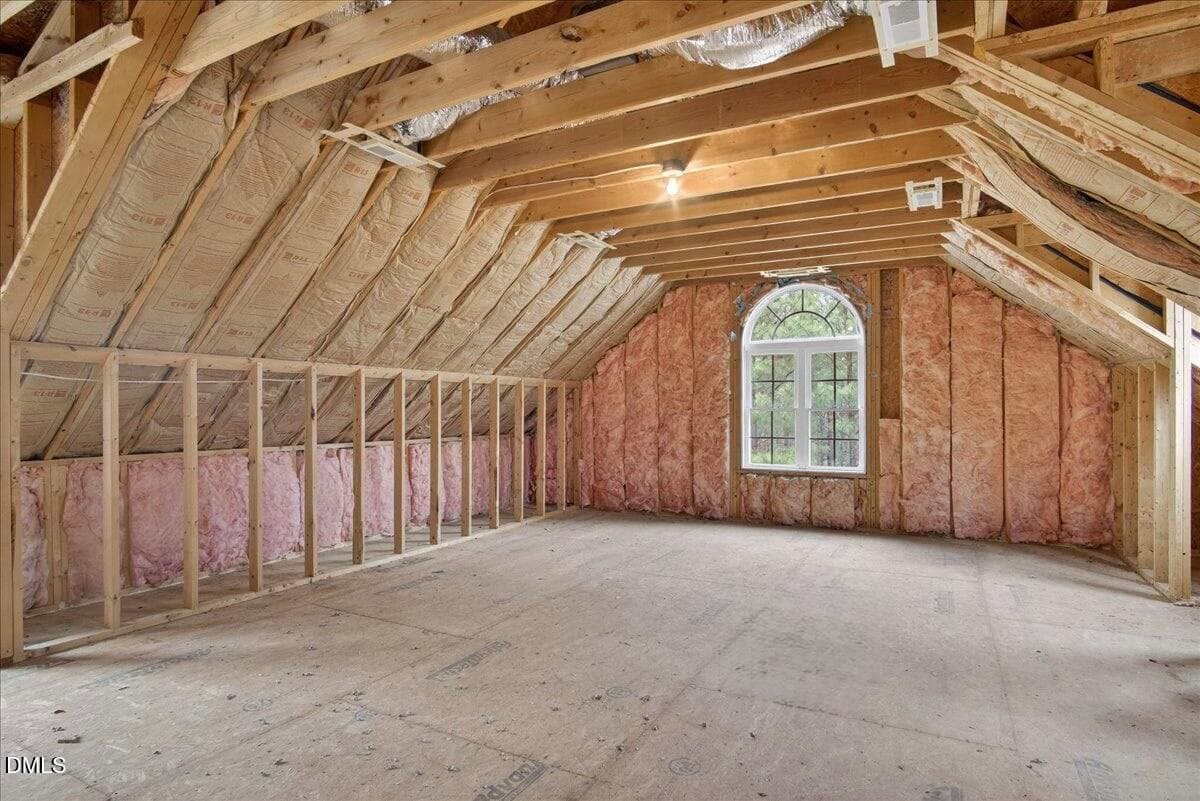Unfinished bonus room - 4098 Charlie Harris Road, Oxford, NC 27565