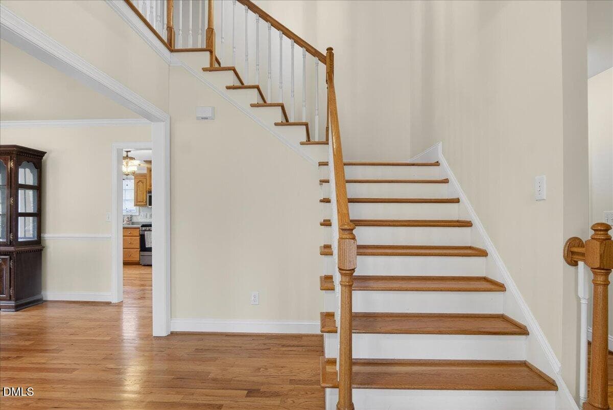 Main Stairway - 4098 Charlie Harris Road, Oxford, NC 27565