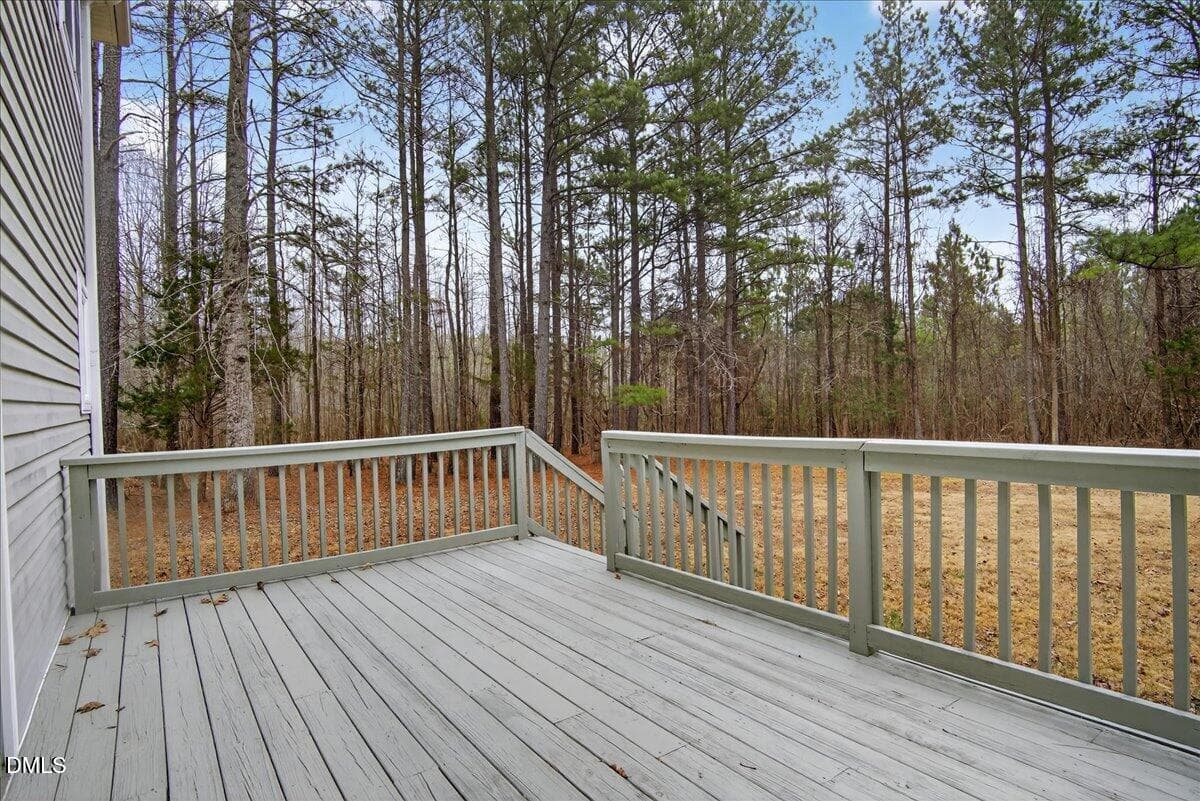 Back deck - 4098 Charlie Harris Road, Oxford, NC 27565