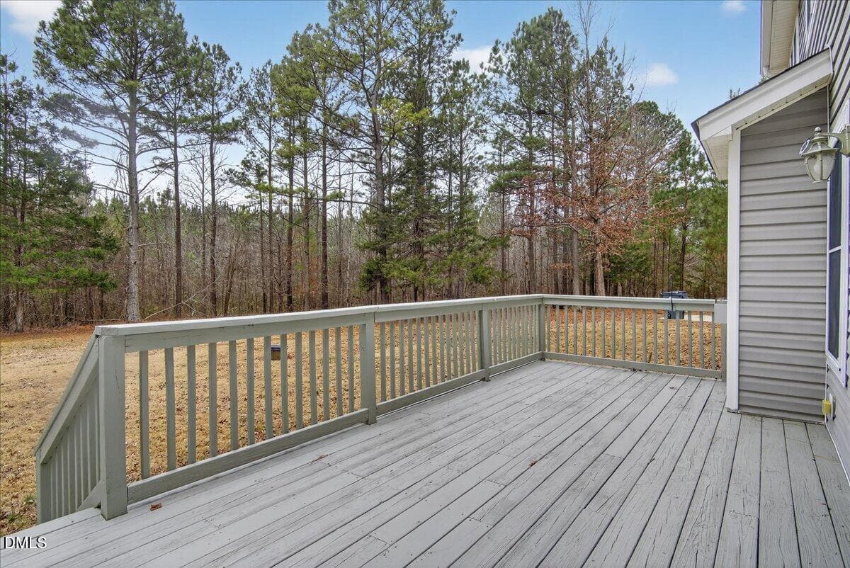 Back Deck - 4098 Charlie Harris Road, Oxford, NC 27565