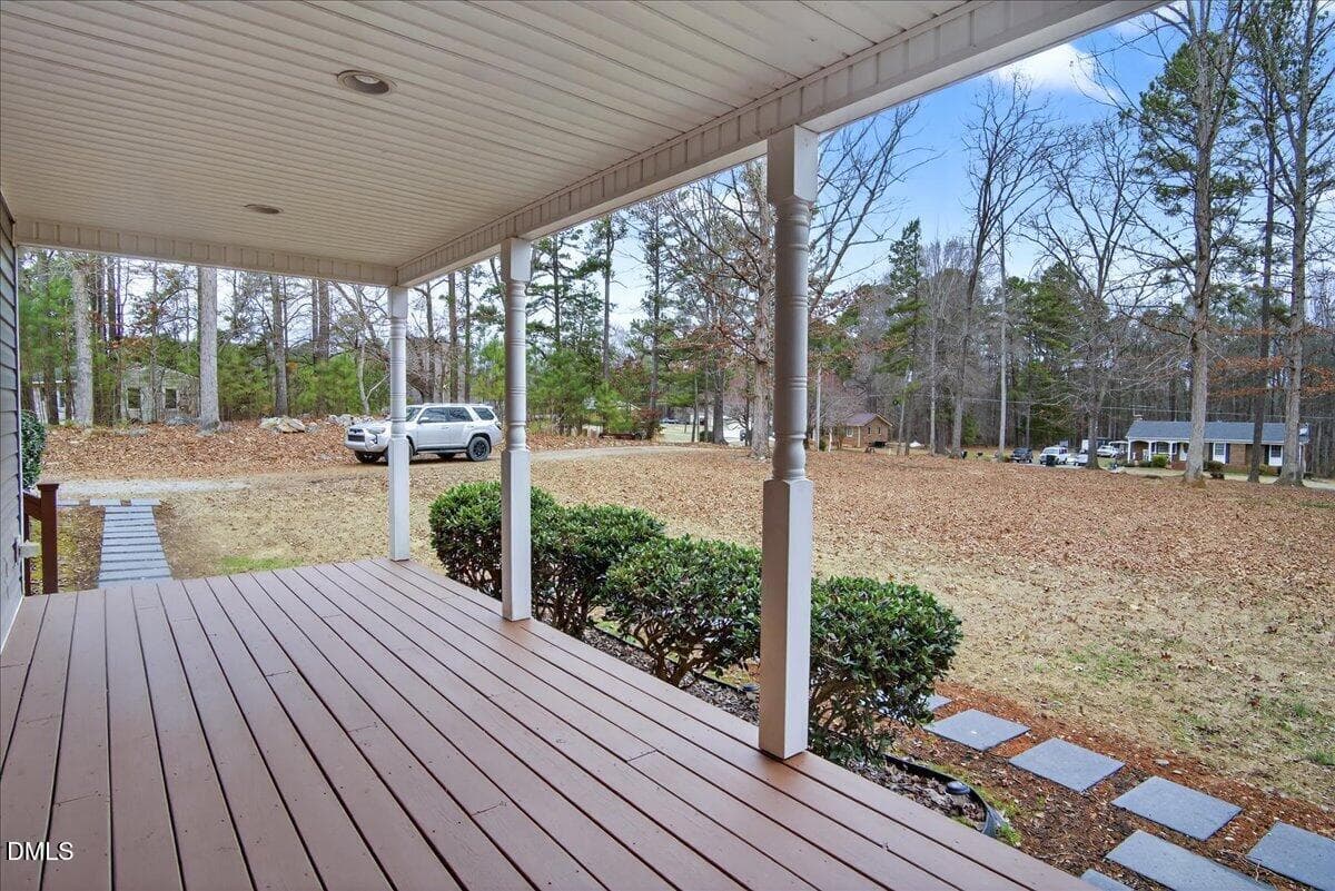 Front porch - 4098 Charlie Harris Road, Oxford, NC 27565