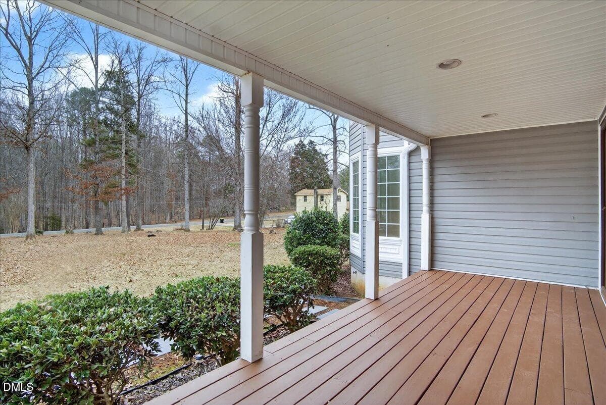 Front porch - 4098 Charlie Harris Road, Oxford, NC 27565