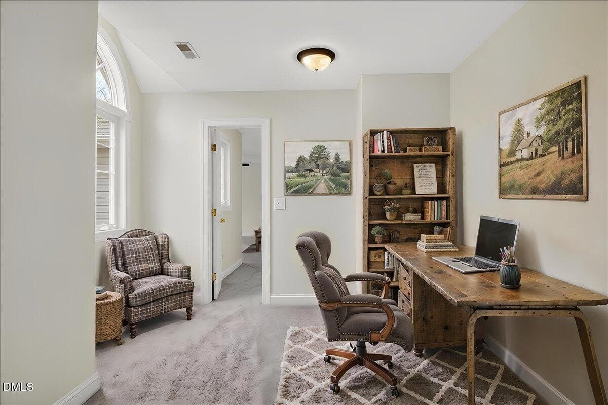 Virtually staged office off of primary - 4098 Charlie Harris Road, Oxford, NC 27565
