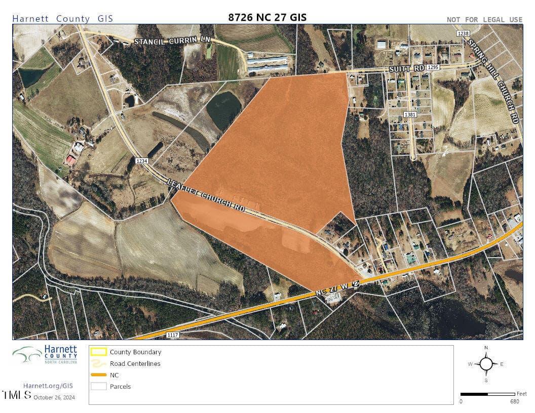 8726 NC 27 GIS - 8726 Nc-27, Lillington, NC 27546