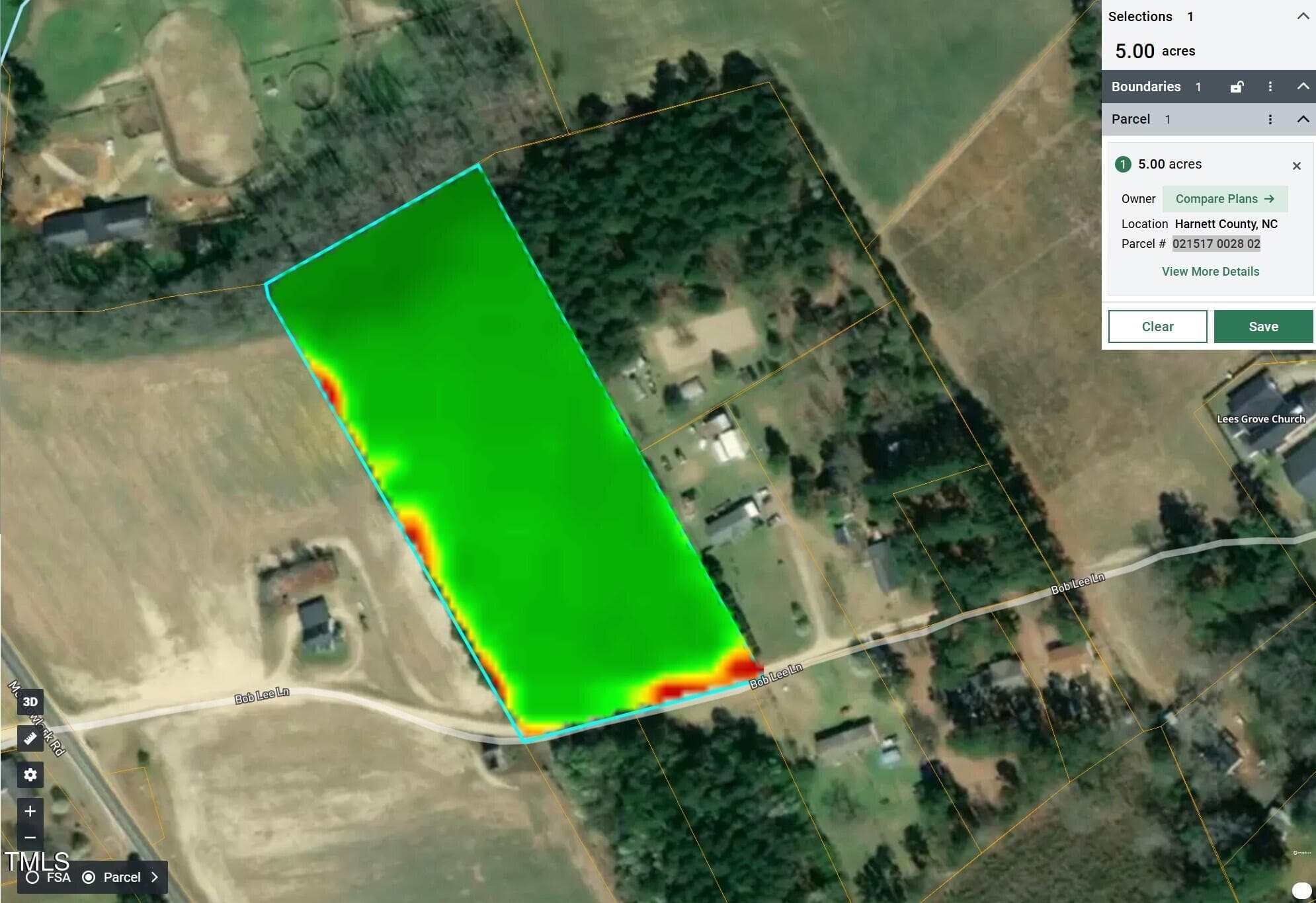land pic 2 - Parcel #3 Bob Lee Lane, Dunn, NC 28334, Dunn