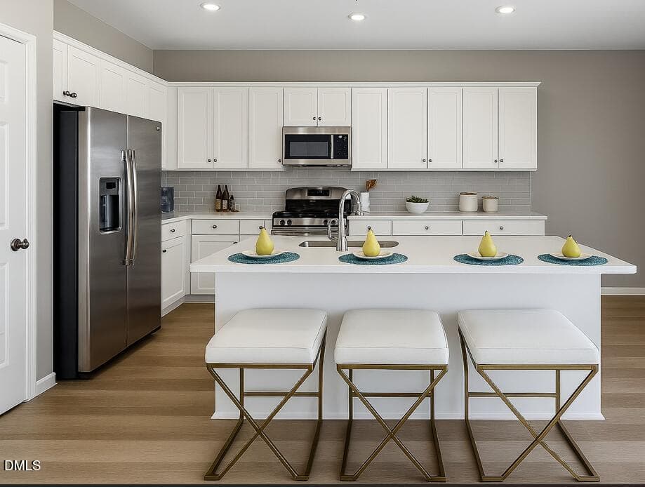 002 Waverly Kitchen - 318 Short Ridge Way, Rolesville, NC 27571