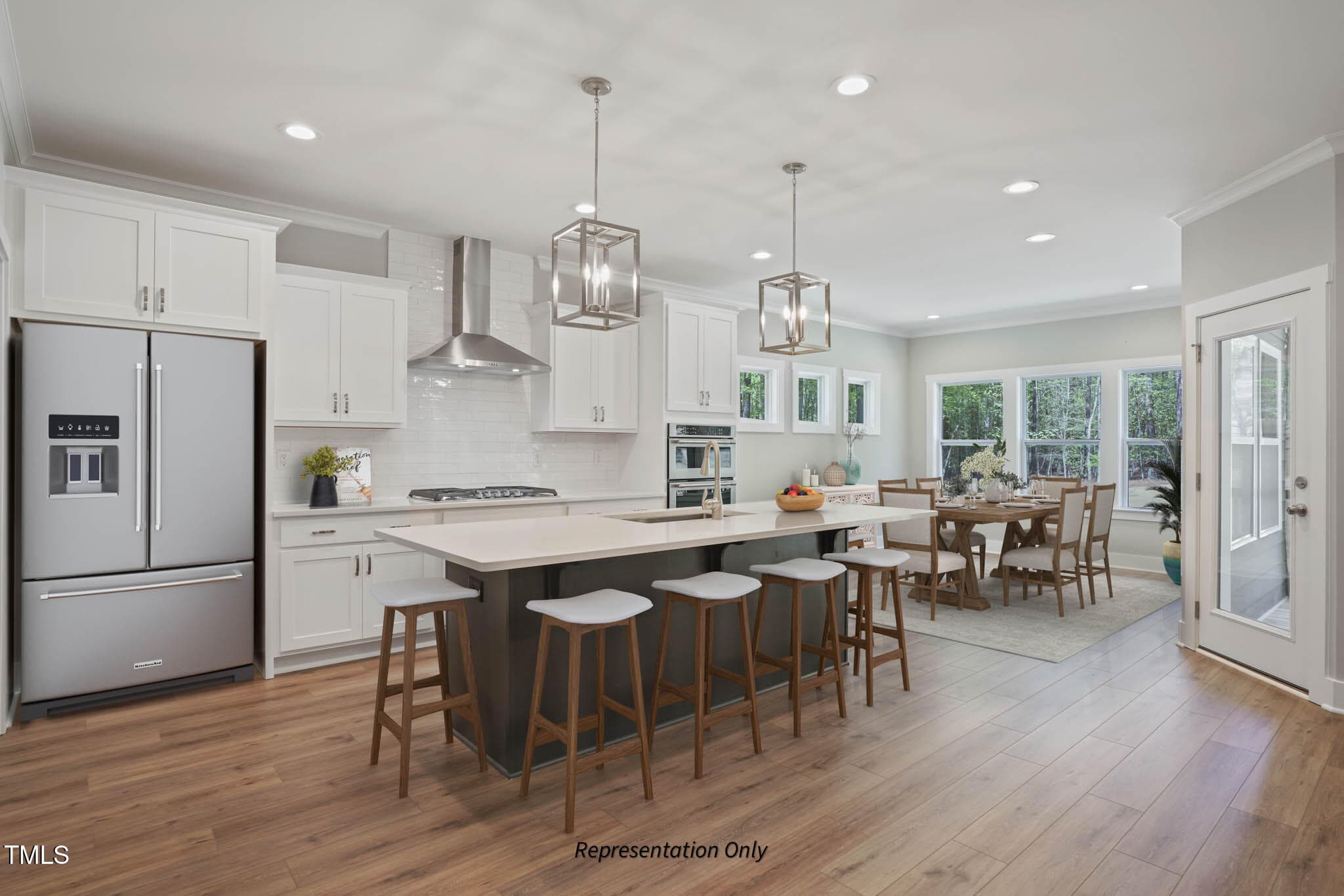Kitchen - 219 Sweetfern Lane, Zebulon, NC 27597