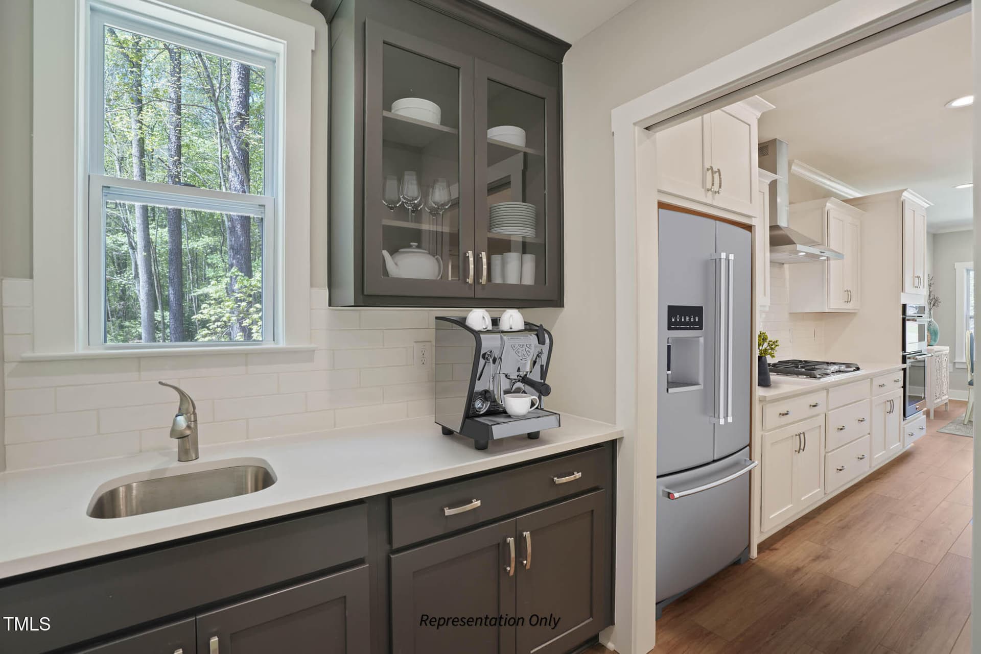 Messy Kitchen - 219 Sweetfern Lane, Zebulon, NC 27597