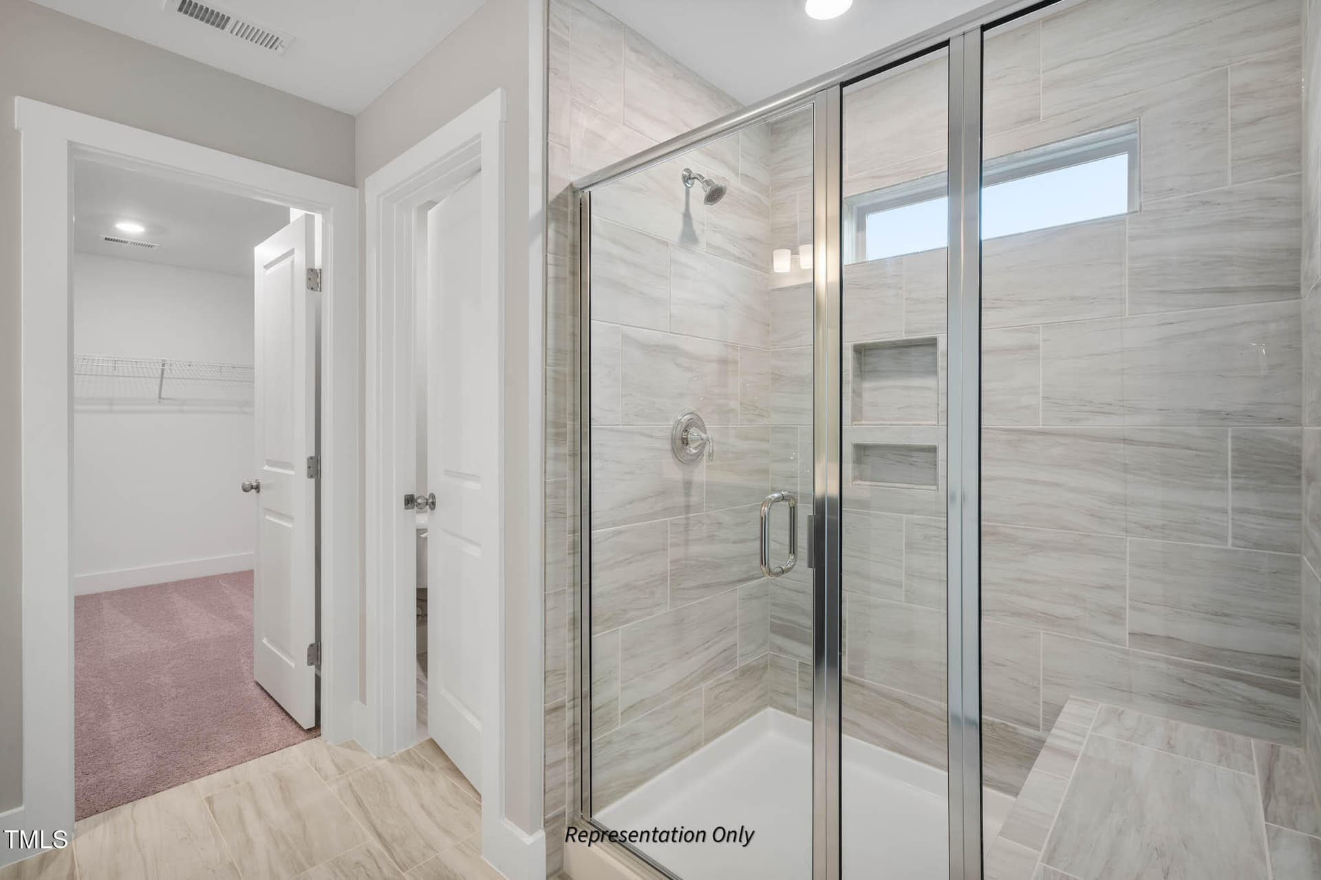 Primary Bath - 219 Sweetfern Lane, Zebulon, NC 27597