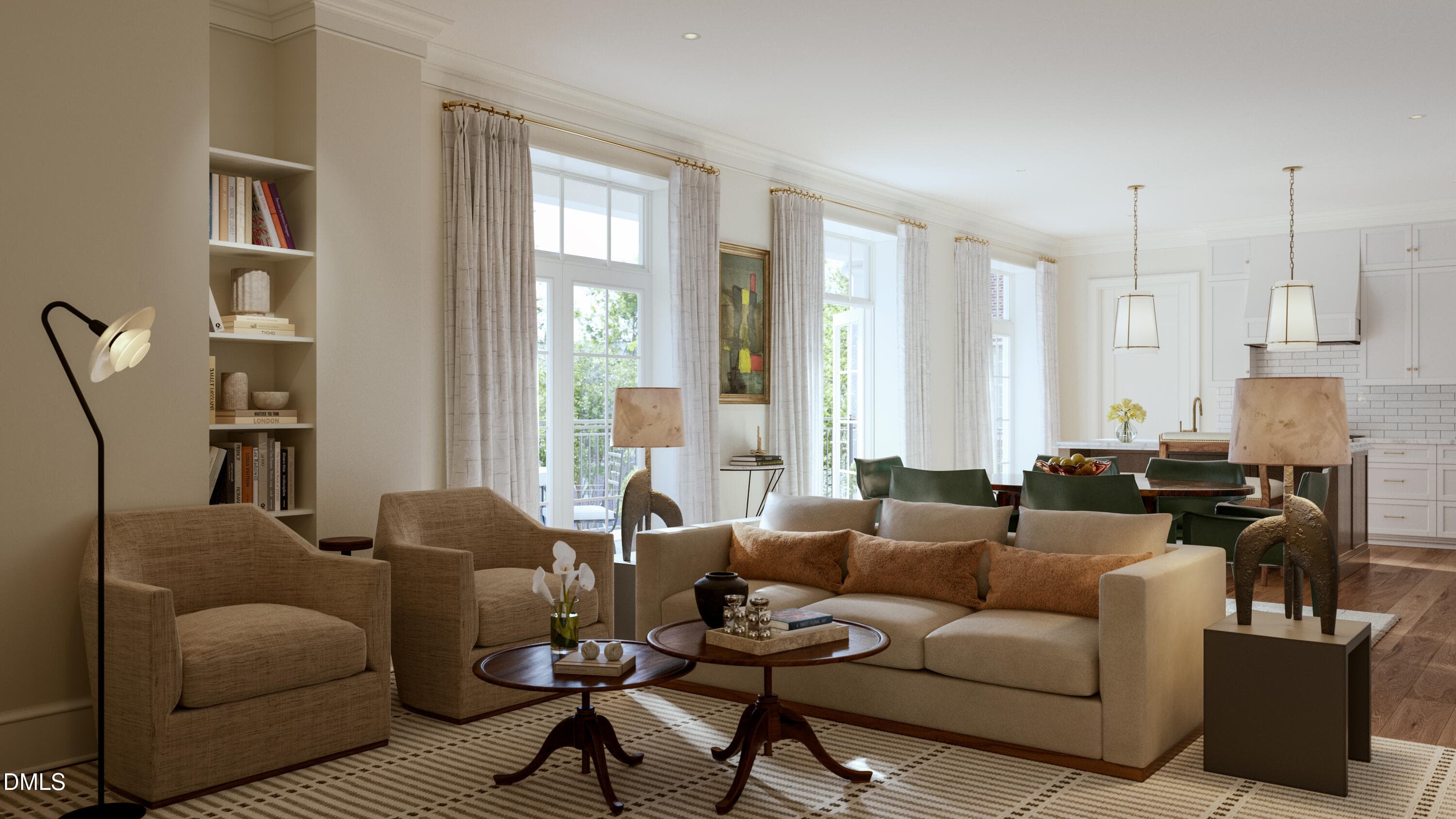 Unit 204 - Living_Delivery - 2606 Marchmont Street #204, Raleigh, NC 27608, Raleigh