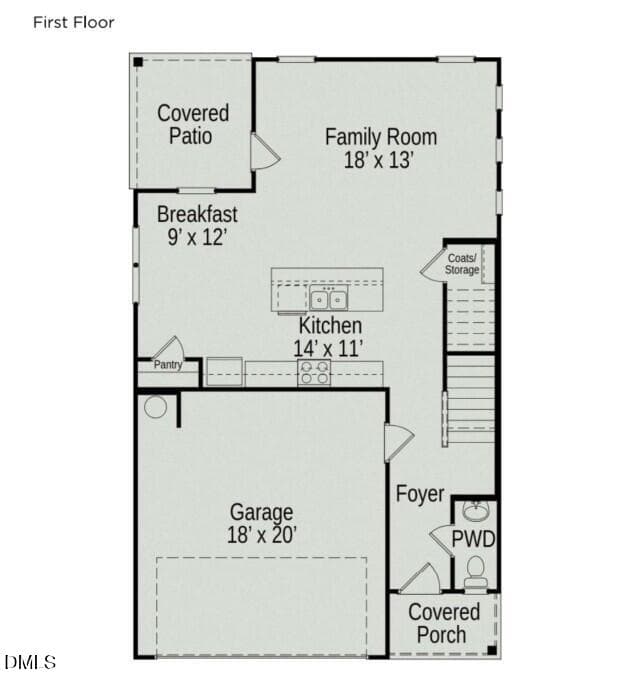 First Floor - 128 Oyster Tabby Drive, Lillington, NC 27546