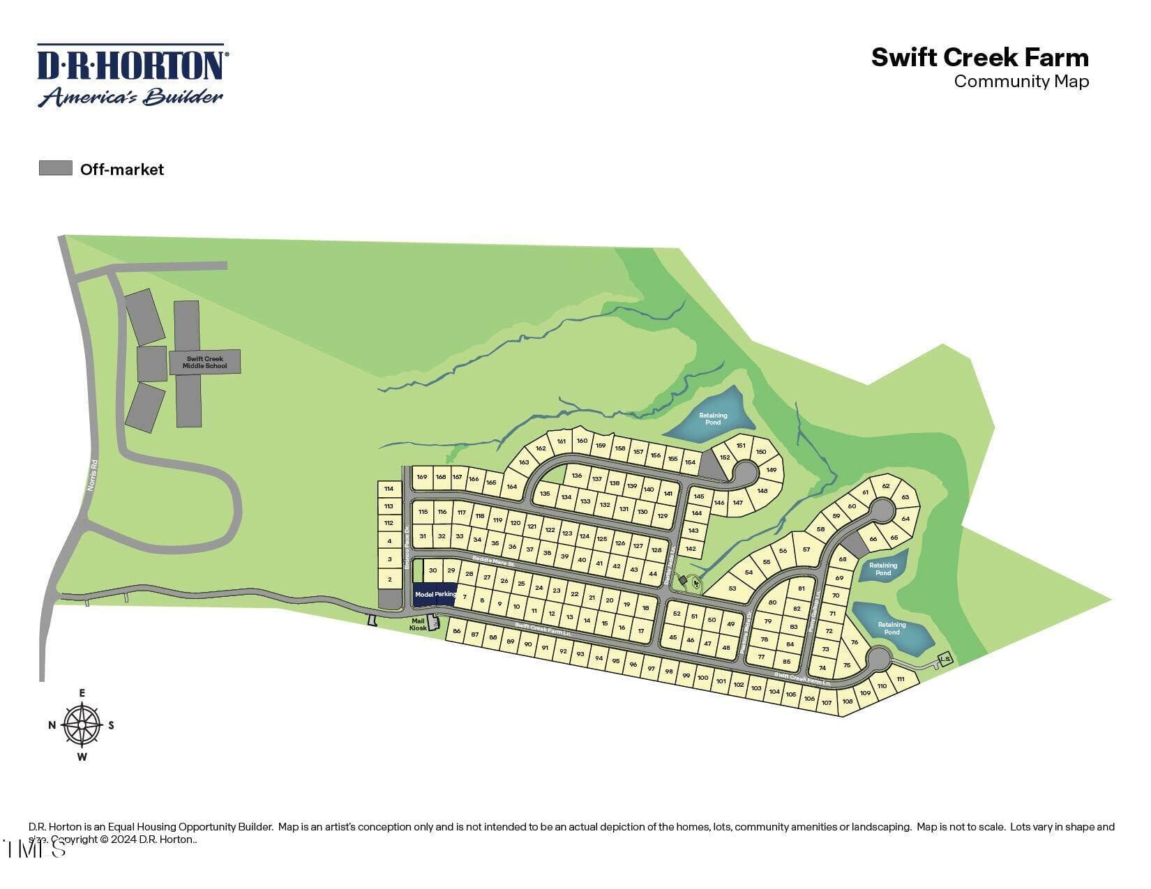 Swift Creek Farm - Site Map - 368 Swift Creek Farm Lane, Clayton, NC 27520, Clayton