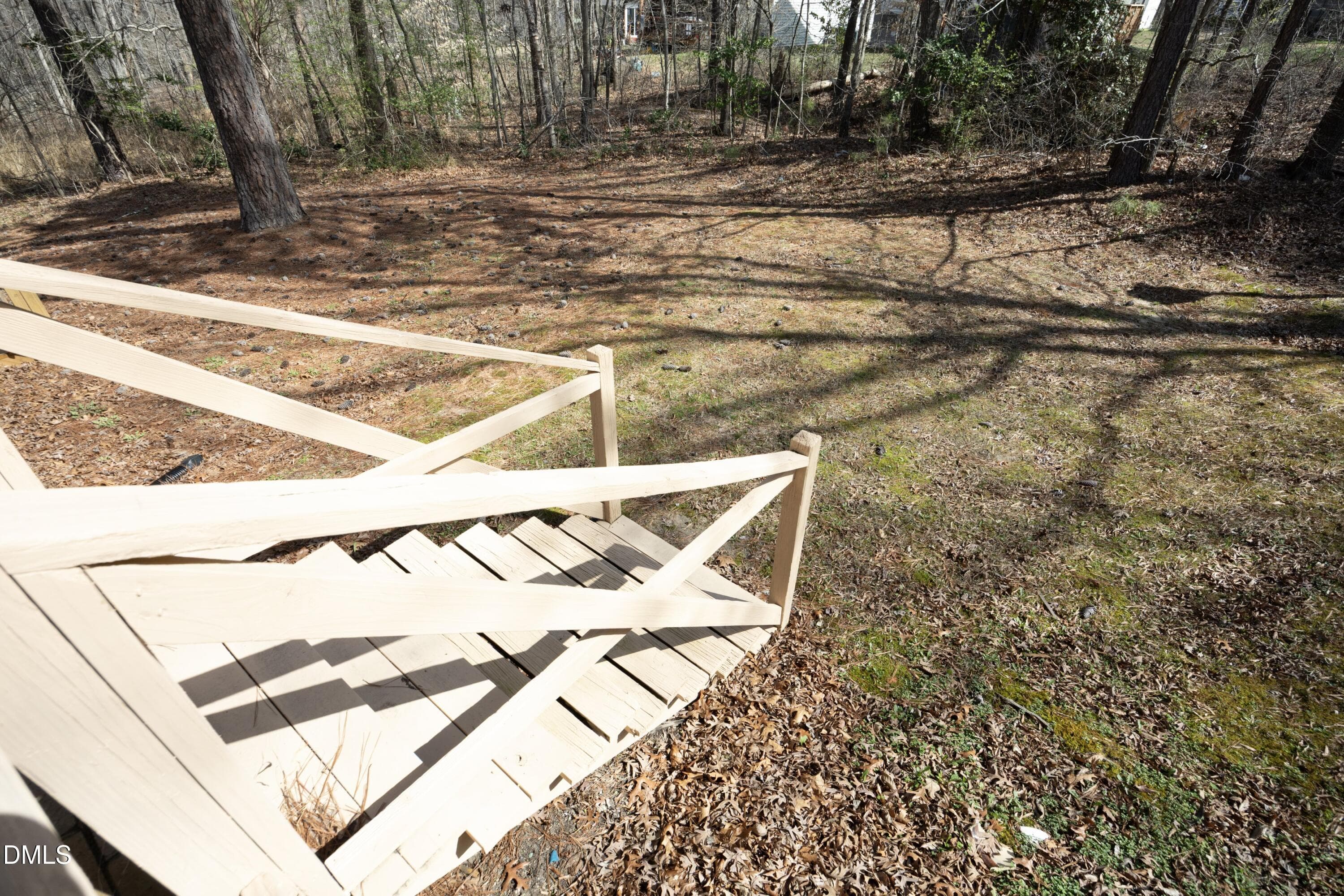 Deck Stairs - 806 Kendall Drive 502, Durham, NC 27703, Durham