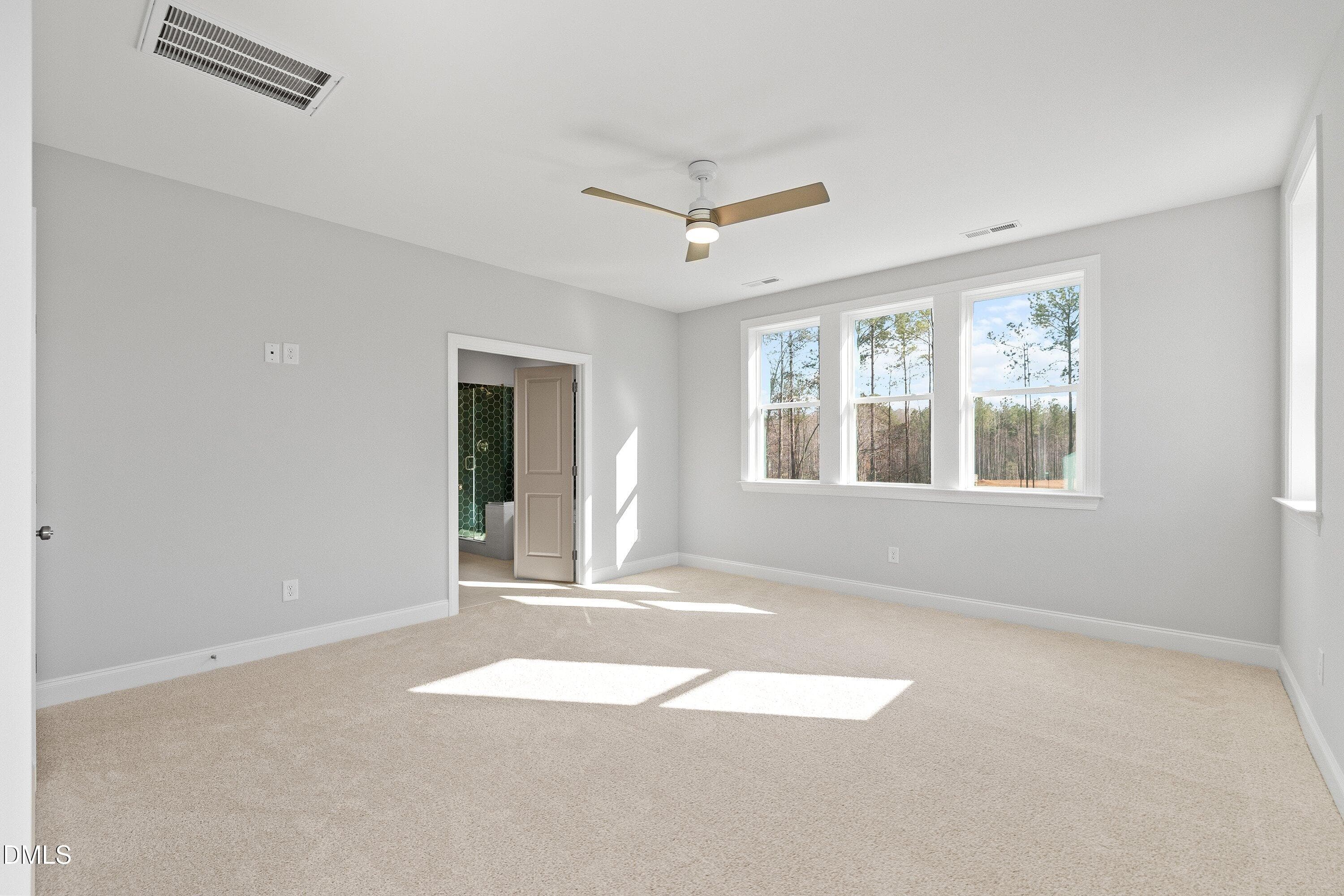 Upstairs primary bedroom - 45 W Victoria Ridge Drive 32, Selma, NC 27576