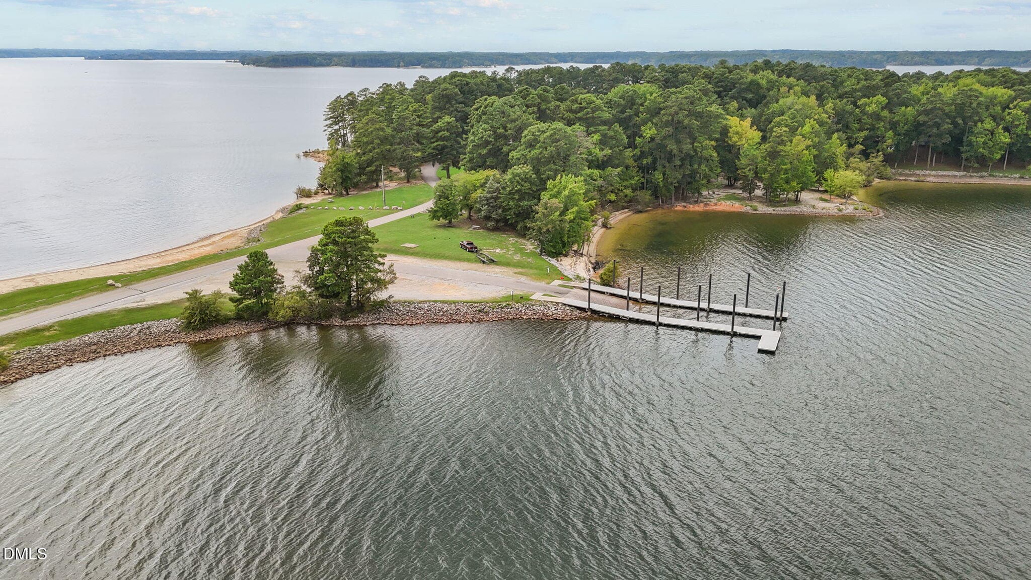 Aerial - 151 Shoreline Drive, Manson, NC 27553
