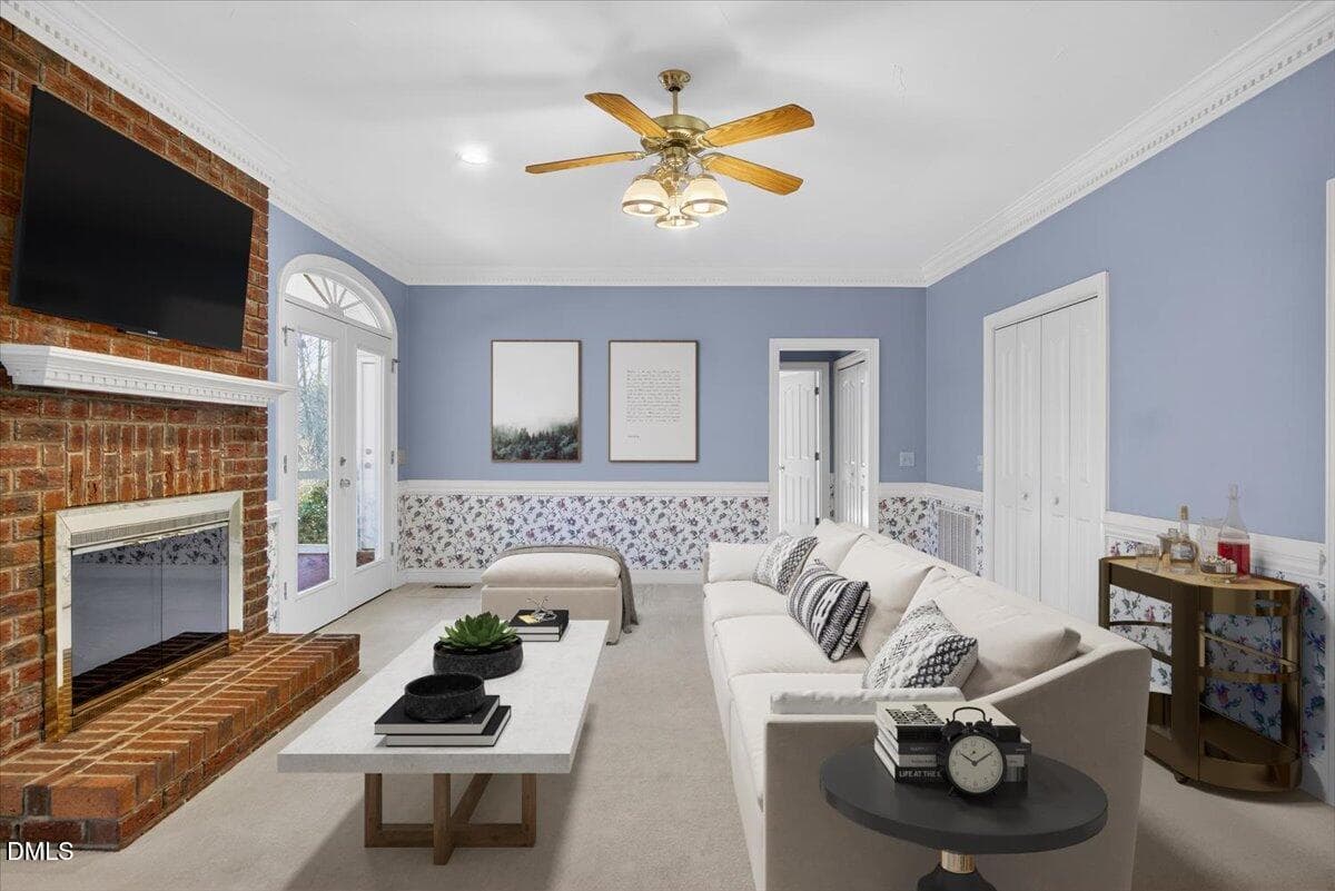 84-livingroom_final - 98 Lochridge Drive, Roxboro, NC 27573