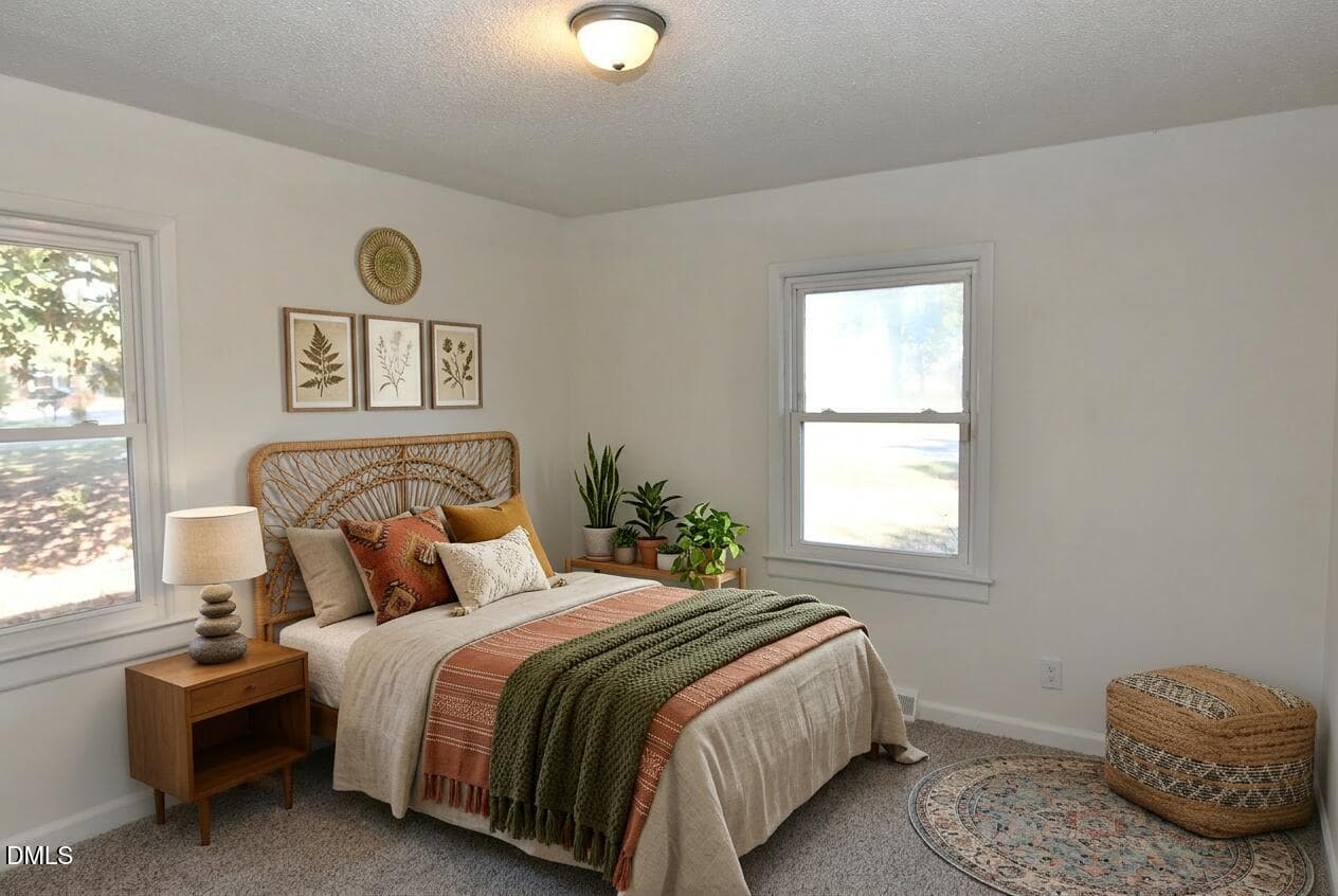 Primary Bedroom Bohemian_Retreat_Style - 703 W Main Street, Clinton, NC 28328