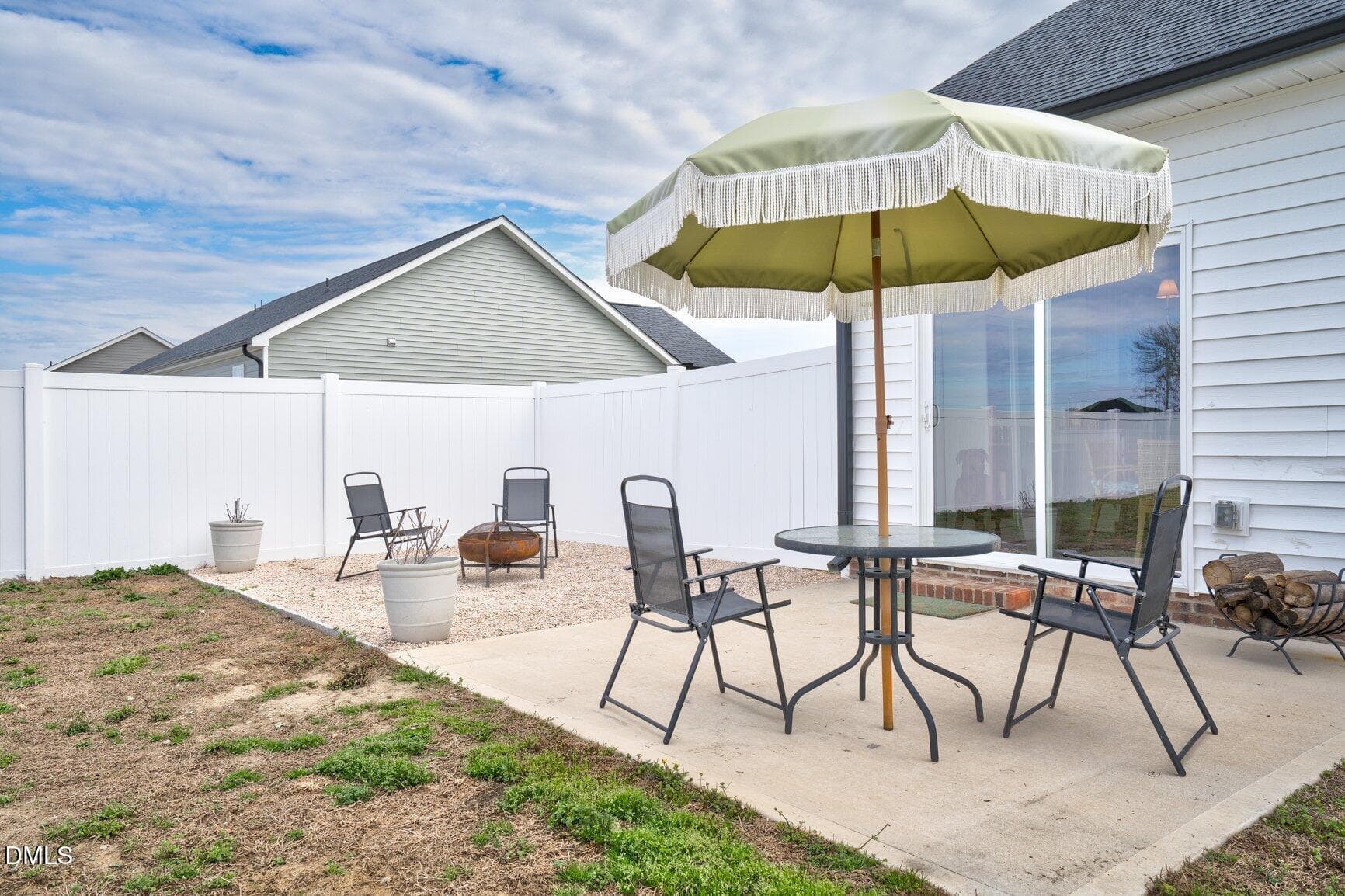 Back Patio - 9122 Byron Court, Bailey, NC 27807