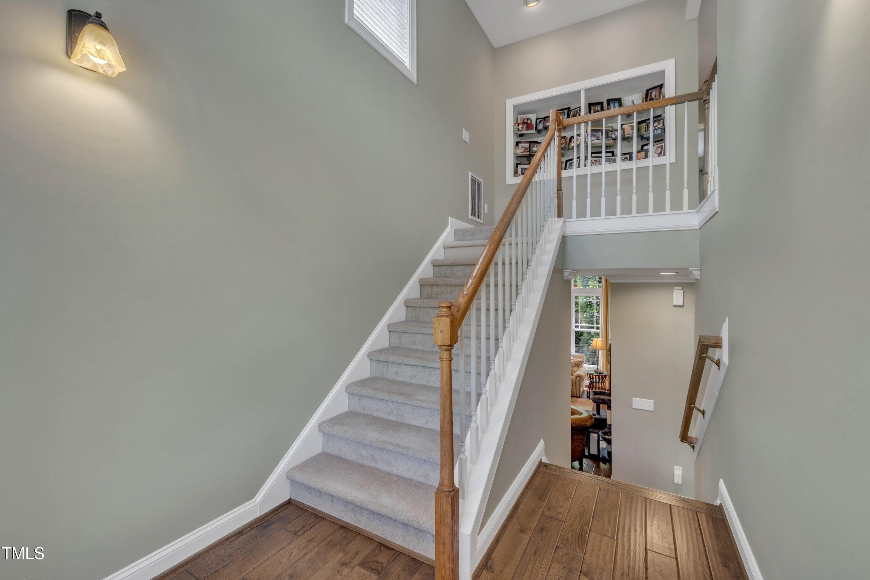Stair Landing - 4802 Glenmist Court, Raleigh, NC 27612, Raleigh