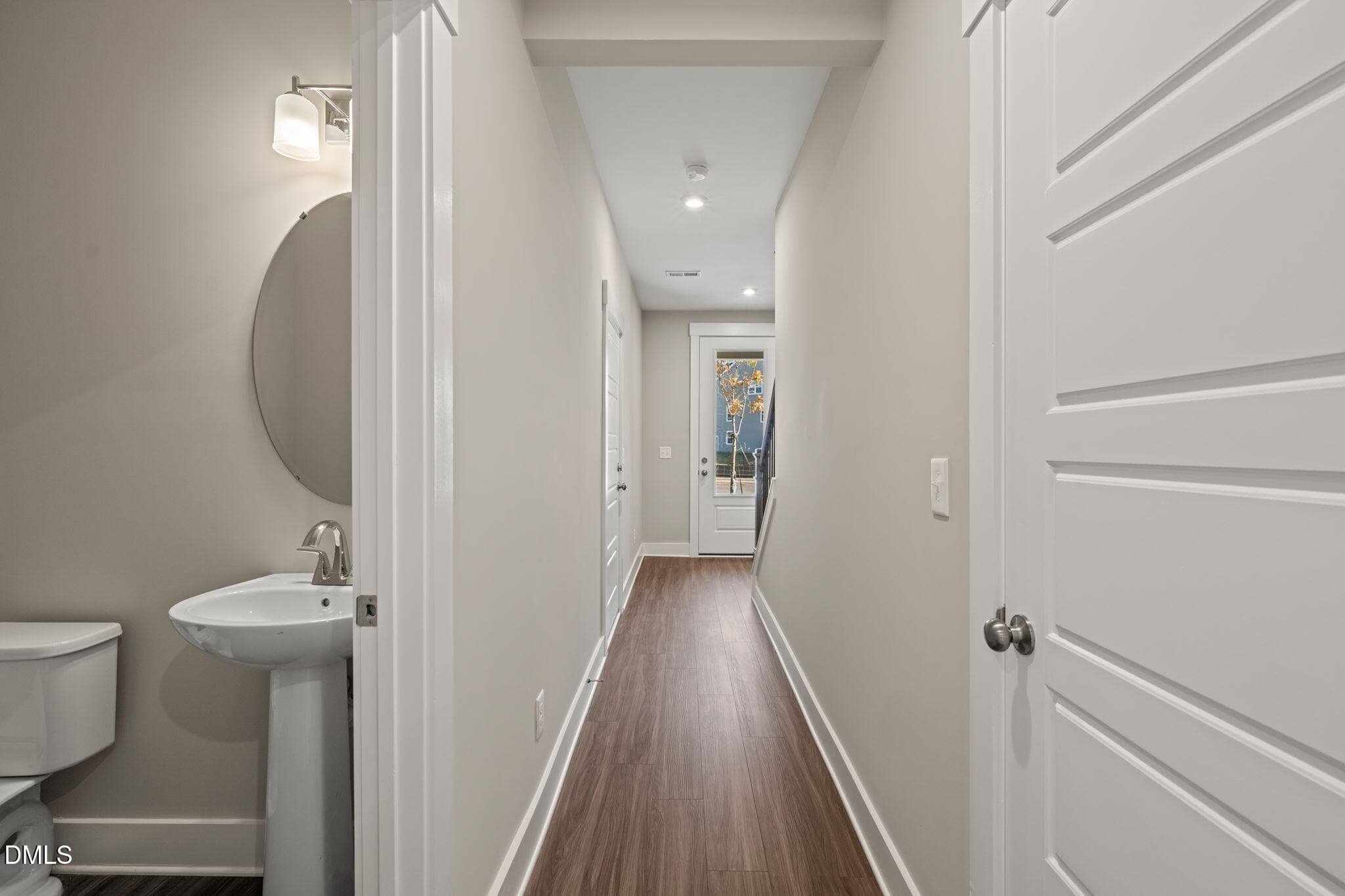 First Floor Powder Room & Garage Access - 528 Plumleaf Lane, Durham, NC 27703, Durham
