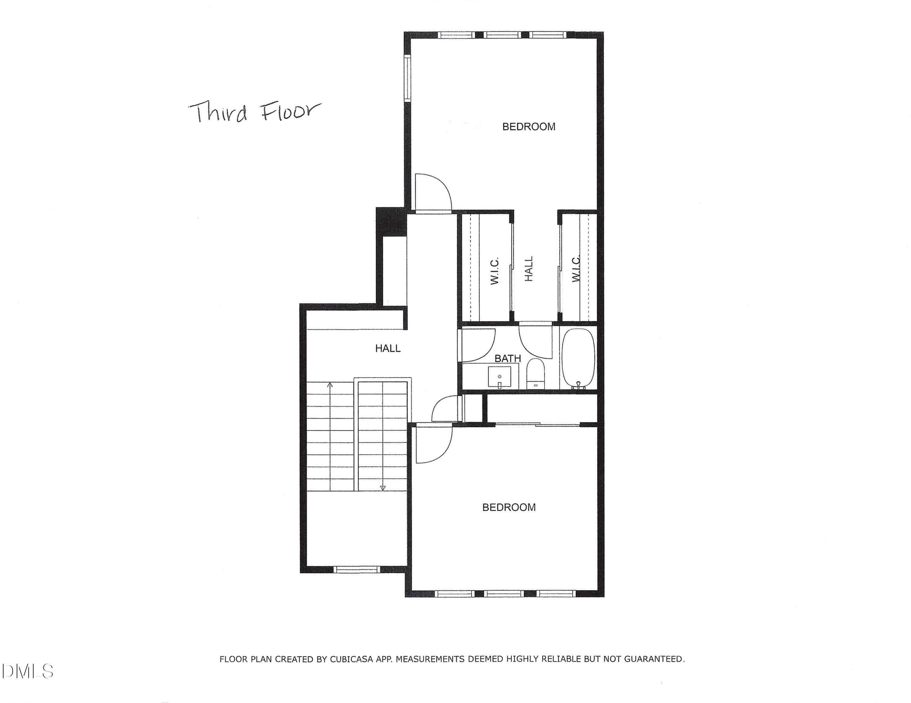 Third Floor - 4802 Glenmist Court, Raleigh, NC 27612, Raleigh