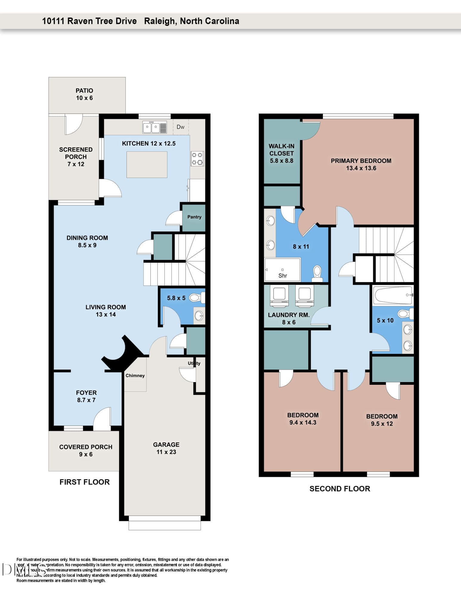 10111_RavenTree_floorplan - 10111 Raven Tree Drive, Raleigh, NC 27617, Raleigh