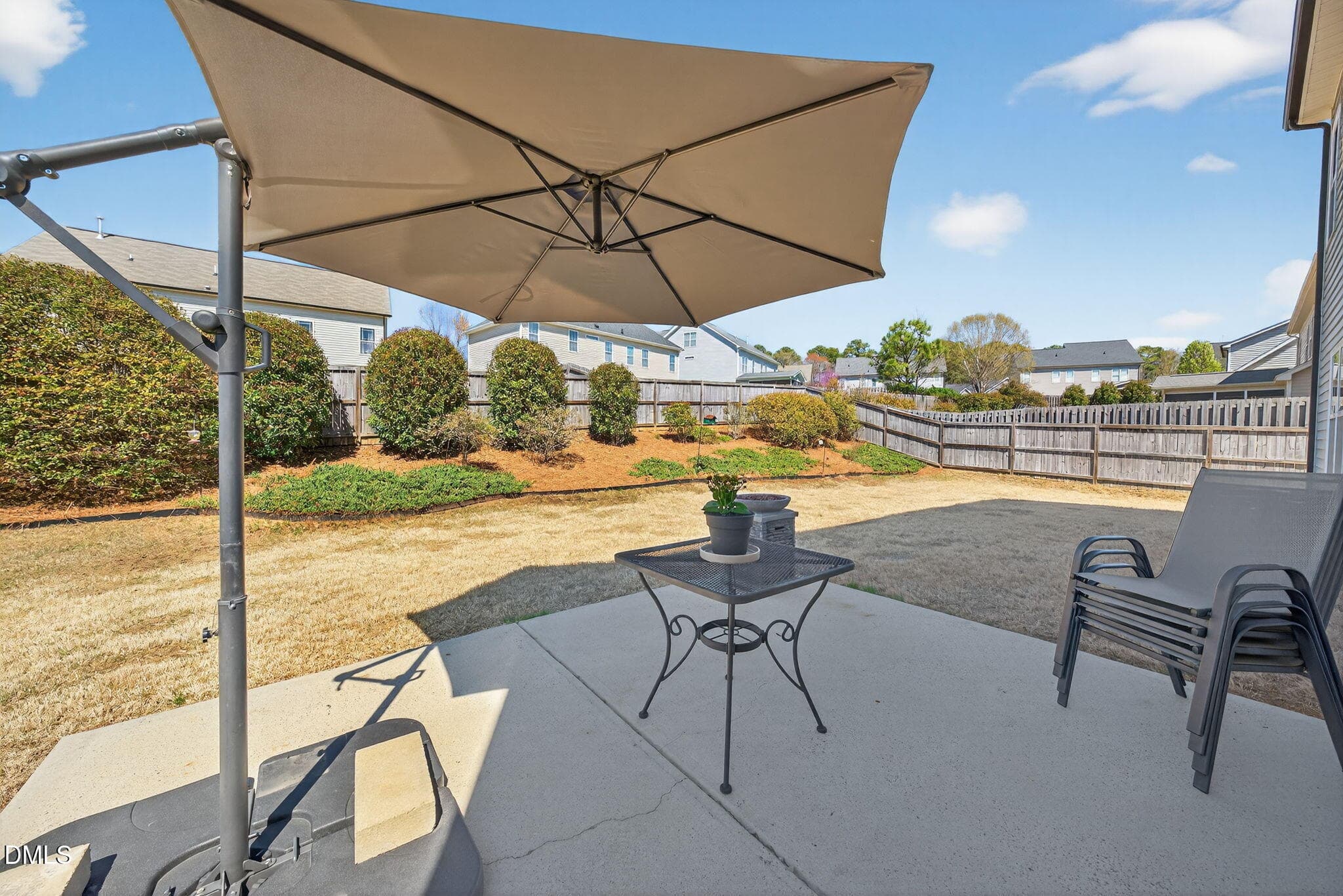 Back Patio - 5720 Lumiere Street, Holly Springs, NC 27540, Holly Springs