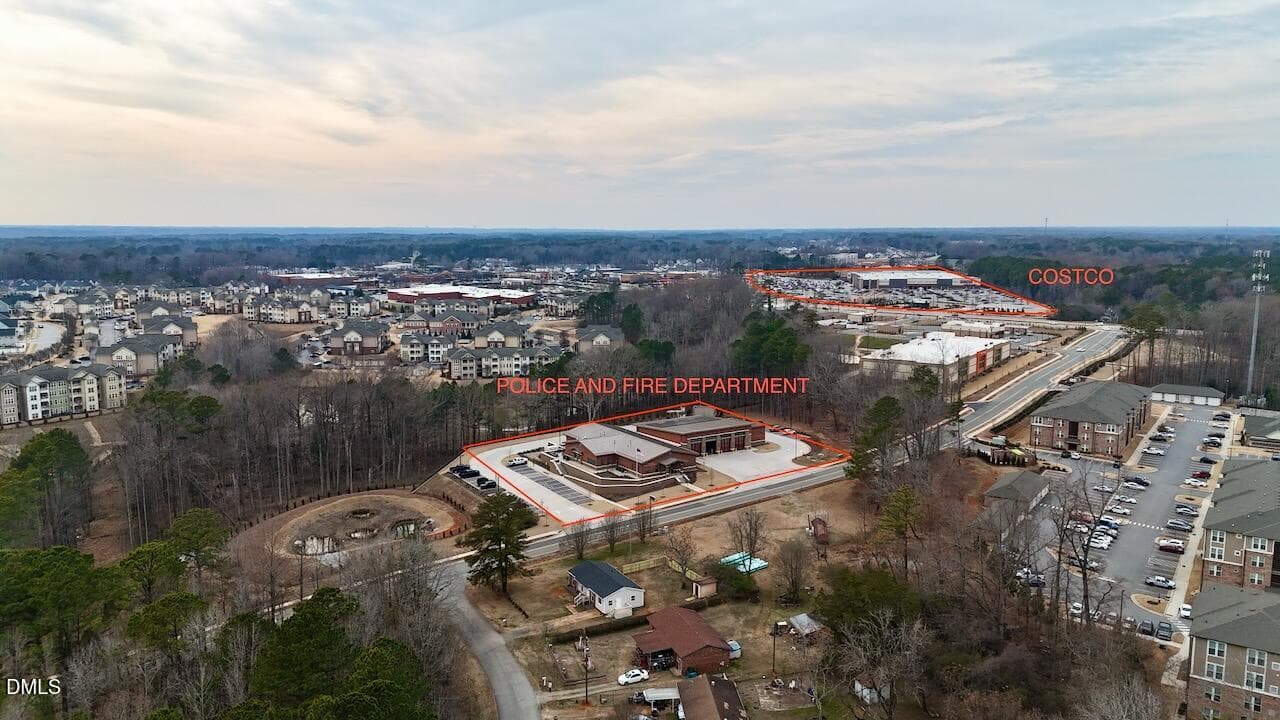 Woodcrest Aerial and Proximity to Costco - 0 Fields Drive, Raleigh, NC 27603, Raleigh