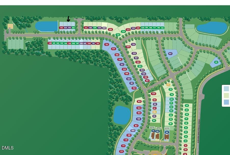 133 Site Plan - 444 Mugby Road #133, Raleigh, NC 27610, Raleigh