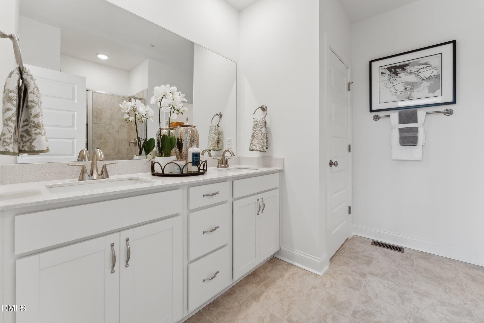 Primary Bathroom - 148 N White Street #100, Wake Forest, NC 27587