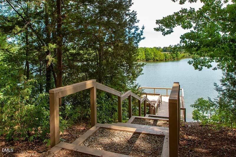 HV lake and dock - 600 Brackenberry Alley, Wake Forest, NC 27587