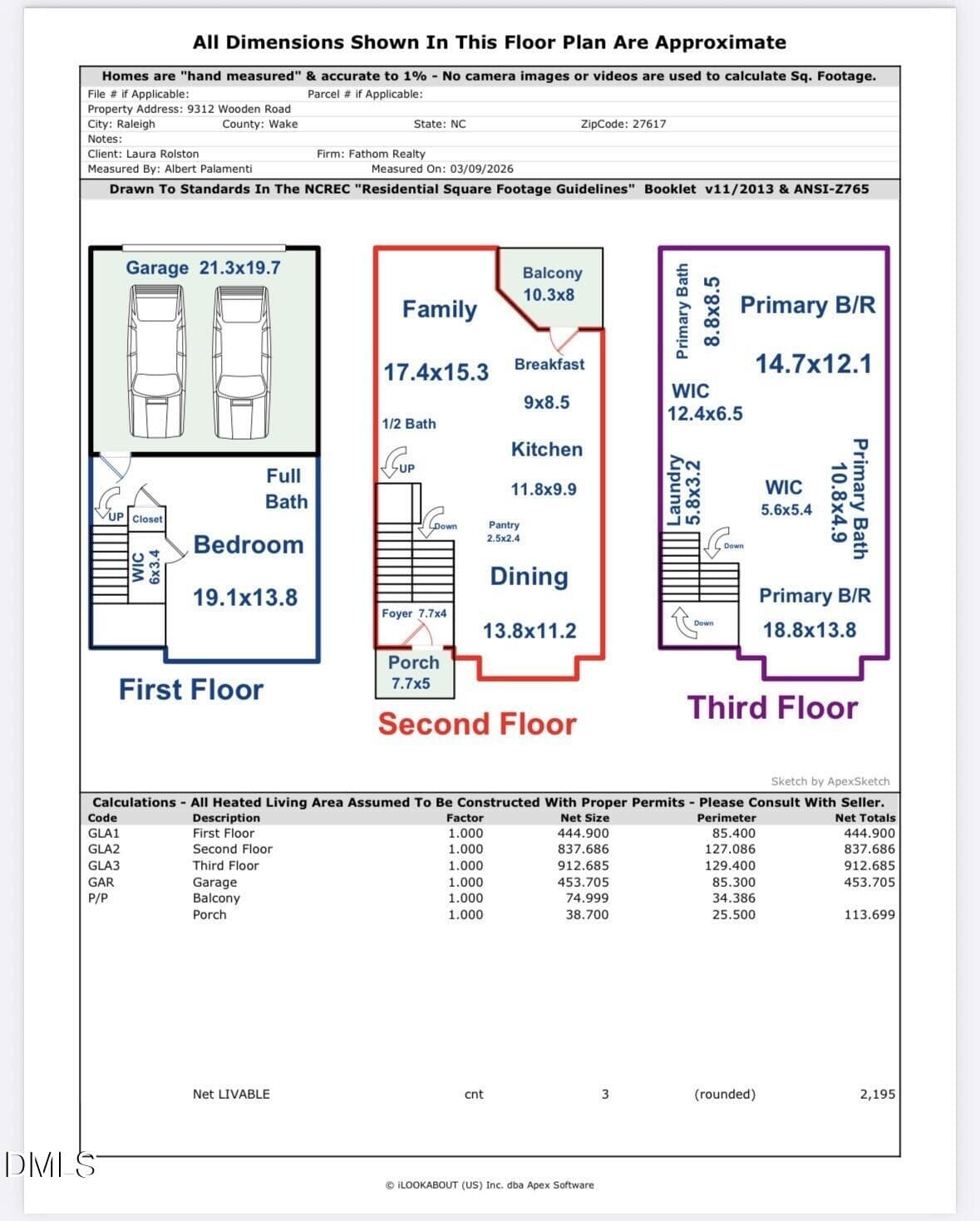 Floorplan 9312 Wooden Road - 9312 Wooden Road, Raleigh, NC 27617, Raleigh