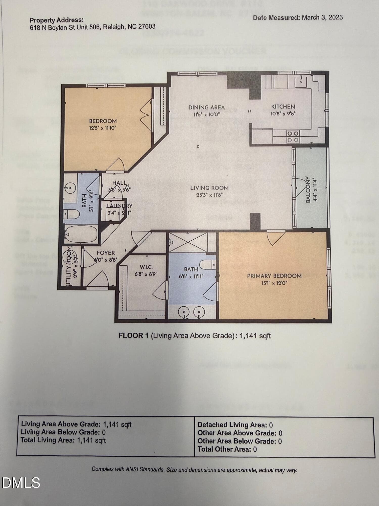 floorplan jpeg. - 618 N Boylan Avenue 506, Raleigh, NC 27603, Raleigh