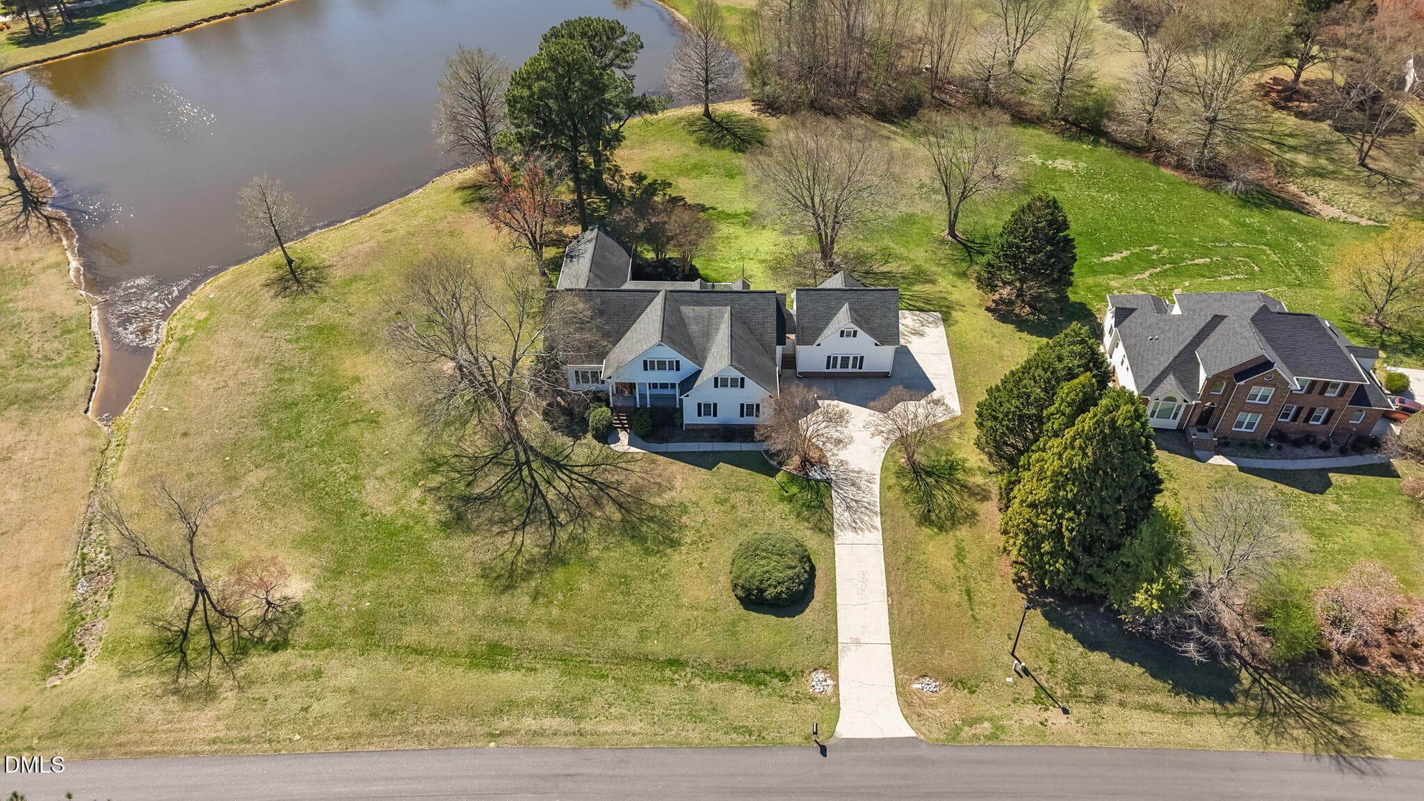 Aerial View - 10624 Staghound Trail, Zebulon, NC 27597