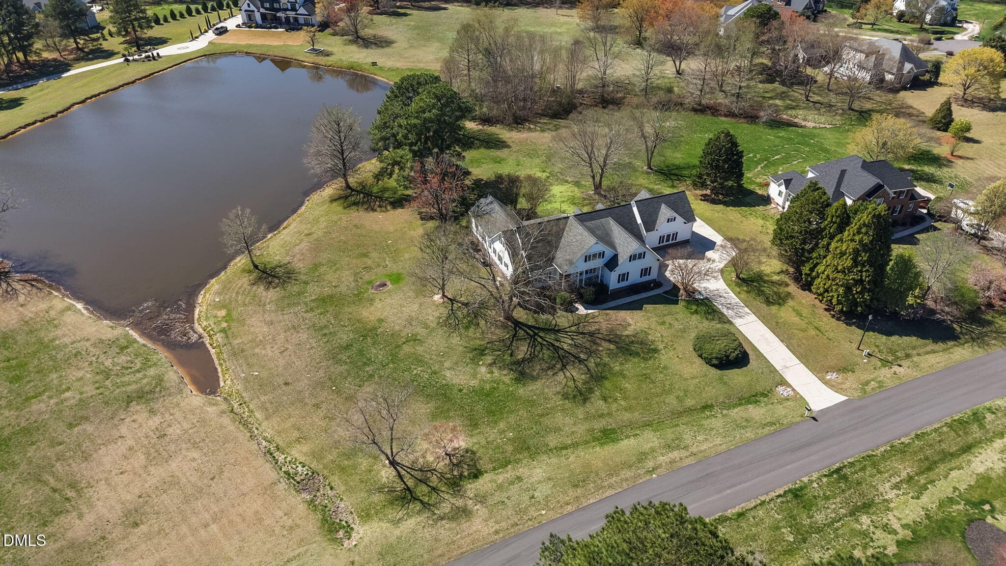 Aerial View - 10624 Staghound Trail, Zebulon, NC 27597
