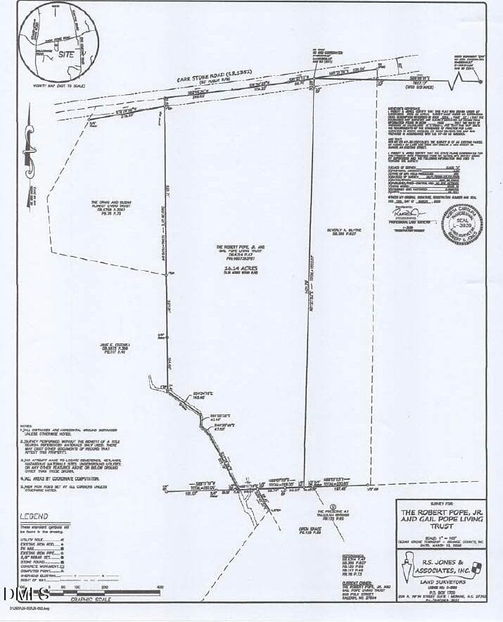 000 Carr Store Road Survey - 000 Carr Store Road, Cedar Grove, NC 27231