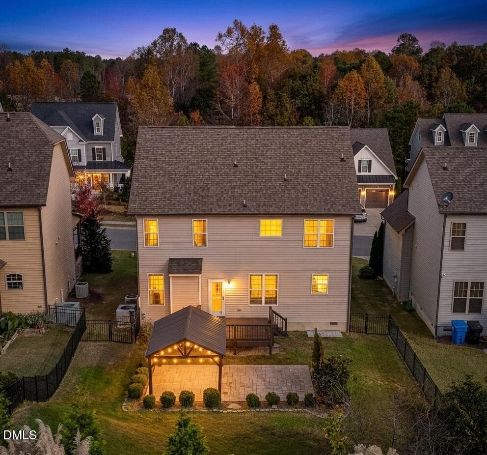 46.8.2 Back yard - 130 Virginia Water Drive, Rolesville, NC 27571