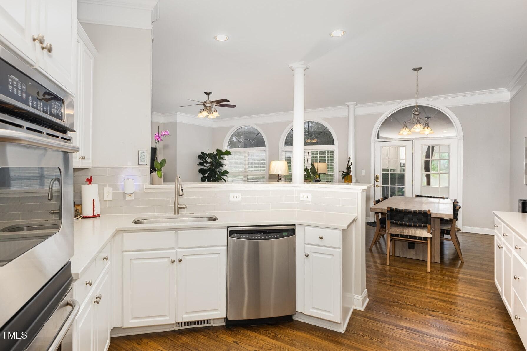 Kitchen with Quartz Counters - 2306 Carriage Oaks Drive, Raleigh, NC 27614, Raleigh