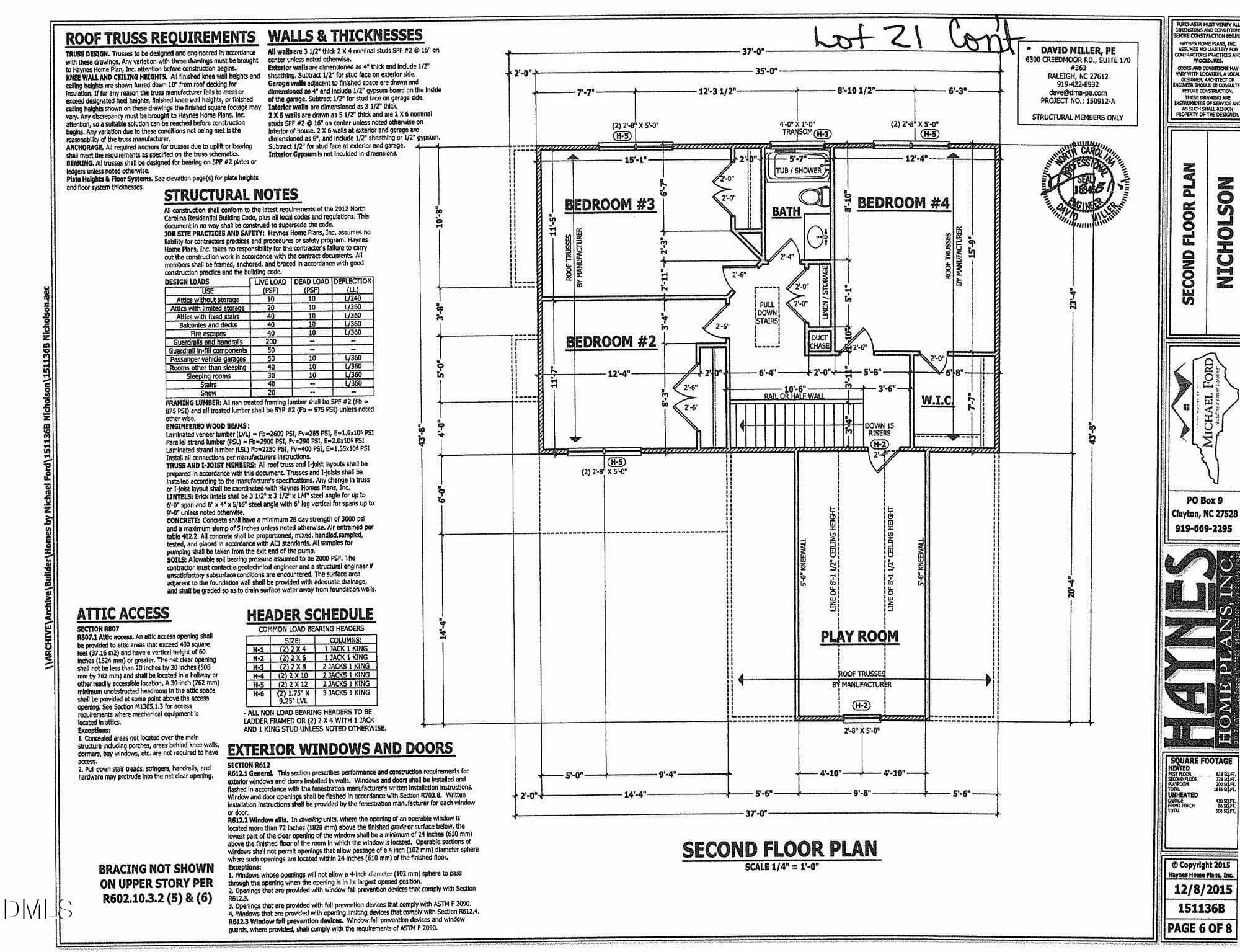 Lot 21 HF(2) - 18 Charles Point (lot 21) Lane, Selma, NC 27576