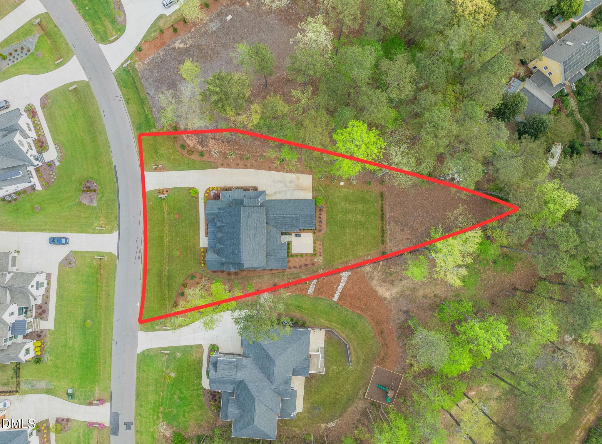 Updated lines_Sanctuary_v2 - 2721 Sanctuary Woods Lane, Raleigh, NC 27606, Raleigh