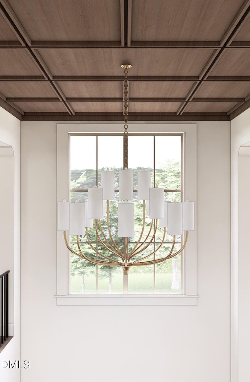 The Westbrook foyer ceiling - 87 Anfield Road, New Hill, NC 27562