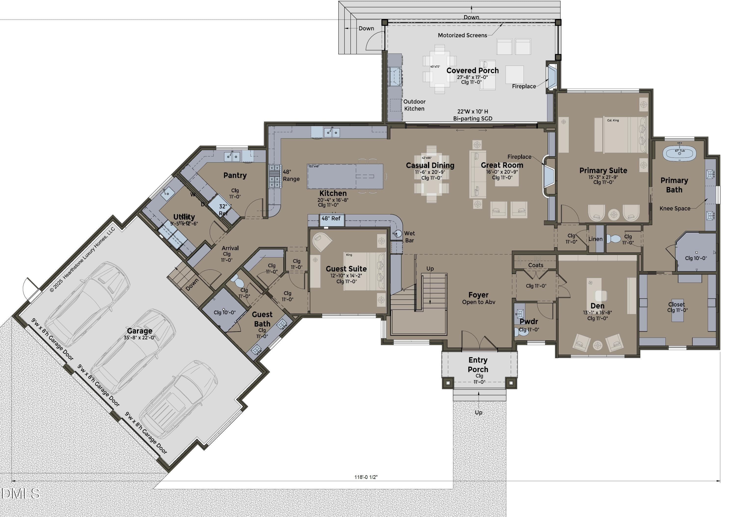 The Westbrook first floor 3.30.26 - 87 Anfield Road, New Hill, NC 27562
