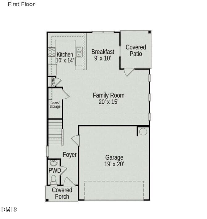 First Floor - 136 Oyster Tabby Drive, Lillington, NC 27546